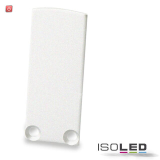 ISO112532 / Endkappe EC18 für SURF12 RAIL inkl. COVER4 mit TUNNEL, Alu eloxiert / 9009377034909