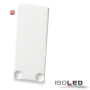 ISO112532 / Endkappe EC18 für SURF12 RAIL inkl. COVER4 mit TUNNEL, Alu eloxiert / 9009377034909