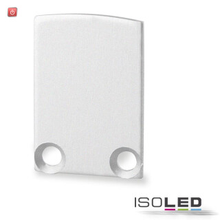 ISO112533 / Endkappe EC12 für SURF12 BORDERLESS inkl. COVER3 mit TUNNEL, Alu eloxiert / 9009377034923