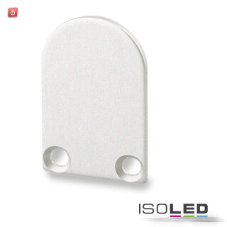 ISO112534 / Endkappe EC21 für SURF12 RAIL inkl. COVER5 mit TUNNEL, Alu eloxiert / 9009377034947