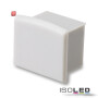 ISO112542 / Endkappe EC10 für SURF12 BORDERLESS mit COVER3, ohne Kabelausgang, PVC, grauweiß / 9009377035258