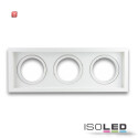 ISO112578 / Einbaurahmen AR111, eckig, 3 fach, schwenkbar...