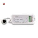 ISO112585 / Wisch-Schalter mit Sensorkopf silber, Wischdistanz 6cm, 230V, 500VA / 9009377036552
