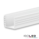 ISO113173 / LED Aufbauprofil SURF12 BORDERLESS Aluminium pulverbeschichtet weiß RAL 9010, 200cm / 9009377049200
