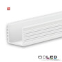 ISO113173 / LED Aufbauprofil SURF12 BORDERLESS Aluminium pulverbeschichtet weiß RAL 9010, 200cm / 9009377049200