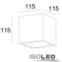 ISO112164 / Gips-Wandleuchte G9, würfelförmig / 9009377024979