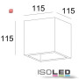 ISO112164 / Gips-Wandleuchte G9, würfelförmig / 9009377024979