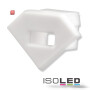 ISO112793 / Endkappe EC42 für CORNER11 mit Kabeldurchführung, 1 STK / 9009377040498