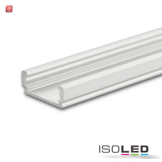 ISO112805 / LED Aufbauprofil SURF12 FLAT Aluminium eloxiert, 200cm / 9009377040733