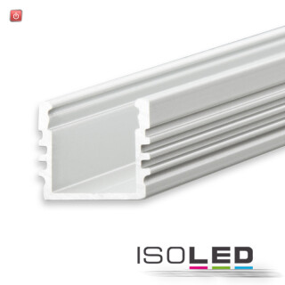ISO112809 / LED Aufbauprofil SURF12 Aluminium eloxiert, 200cm / 9009377040818