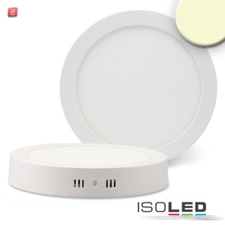 ISO112358 / LED Deckenleuchte weiß, 18W, rund, 220mm, warmweiß / 9009377029875