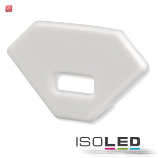 ISO112845 / Endkappe EC32 für CORNER12 mit Kabeldurchführung, 1 STK / 9009377041532