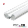 ISO112850 / LED Leuchtenprofil LOOP13 Aluminium eloxiert inkl. opal/satinierter Abdeckung 200cm / 9009377041631