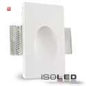 ISO112170 / Gips-Wand-Einbauleuchte, quadratisch,...
