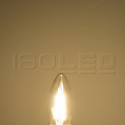 ISO112438 / E14 LED Kerze, 4W, klar, warmweiß, dimmbar / 9009377032400