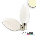 ISO112439 / E14 LED Kerze, 2W, milky, warmweiß, dimmbar / 9009377032431