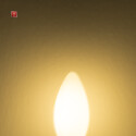ISO112439 / E14 LED Kerze, 2W, milky, warmweiß, dimmbar / 9009377032431