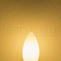ISO112440 / E14 LED Kerze, 4W, milky, warmweiß, dimmbar / 9009377032455