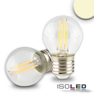 ISO112443 / E27 LED Illu, 4W, klar, warmweiß, dimmbar / 9009377032516