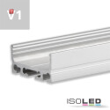 ISO112852 / LED Aufbauprofil SURF24 FLAT V1 Aluminium...