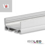 ISO112852 / LED Aufbauprofil SURF24 FLAT V1 Aluminium eloxiert, 200cm / 9009377041679