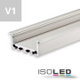ISO112856 / LED Einbauprofil DIVE24 FLAT V1 Aluminium eloxiert, 200cm / 9009377041754