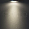 ISO112470 / LED Einbaustrahler, silber, 15W, 72&deg;,...