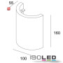 ISO112173 / LED Gips-Wandleuchte 2x3 Watt, UP&DOWN, rund, warmweiss / 9009377025112