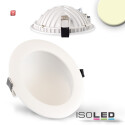ISO112429 / LED Downlight LUNA 15W, indirektes Licht, weiß, warmweiß / 9009377031892