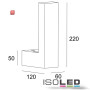 ISO112175 / LED Gips-Wandleuchte 1x3 Watt, L-Förmig, warmweiss / 9009377025150