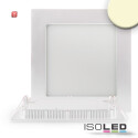 ISO112460 / LED Downlight, 9W, ultra flach, eckig,...