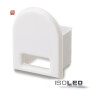 ISO112544 / Endkappe EC20 für SURF12 RAIL inkl. COVER5, mit Kabelausgang, PVC, grauweiß / 9009377035296