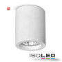 ISO112177 / Gips-Decken-Anbauleuchte, GU10, rund / 9009377025198