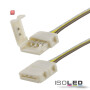 ISO112563 / Clip-Kabelanschluss (max. 5A) für 3-pol. IP20 Flexstripes mit Breite 10mm, Pitch-Abstand >12mm / 9009377035821