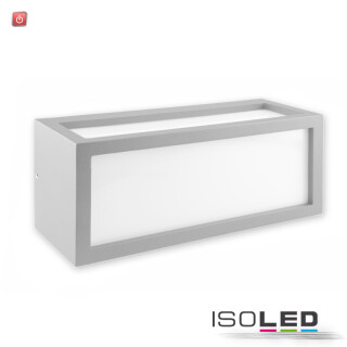 ISO112631 / Wandleuchte BOX-II 1xE27, IP54, weiß, exkl. Leuchtmittel / 9009377037580