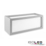 ISO112631 / Wandleuchte BOX-II 1xE27, IP54, weiß, exkl. Leuchtmittel / 9009377037580