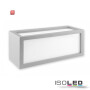 ISO112631 / Wandleuchte BOX-II 1xE27, IP54, weiß, exkl. Leuchtmittel / 9009377037580
