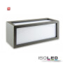 ISO112632 / Wandleuchte BOX-II 1xE27, IP54, anthrazit, exkl. Leuchtmittel / 9009377037603