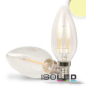 ISO112181 / E14 LED Kerze, 2 Watt, klar, warmweiss /...