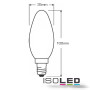 ISO112181 / E14 LED Kerze, 2 Watt, klar, warmweiss / 9009377025273
