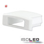 ISO112832 / Endkappe EC2 für SURF12 FLAT mit Kabeldurchführung, 1 STK / 9009377041273