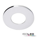 ISO113062 / Cover Aluminium chrom f&uuml;r Einbaustrahler...