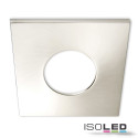 ISO113065 / Cover Aluminium eckig nickel geb&uuml;rstet...
