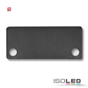 ISO113185 / Endkappe EC43 Alu schwarz RAL 9005 für...