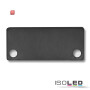 ISO113185 / Endkappe EC43 Alu schwarz RAL 9005 für SURF/DIVE24 FLAT mit COVER10, 2 STK, inkl. Schraube / 9009377049446