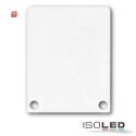 ISO113188 / Endkappe EC45 Alu weiß RAL 9010...