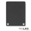 ISO113189 / Endkappe EC45 Alu schwarz RAL 9005 für...