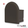 ISO113217 / Endkappe EC13B schwarz für Profil SURF12 BORDERLESS, 1 STK / 9009377050091