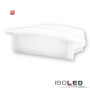 ISO113220 / Endkappe EC25W weiß für Profil  DIVE12 FLAT, 1 STK / 9009377050152