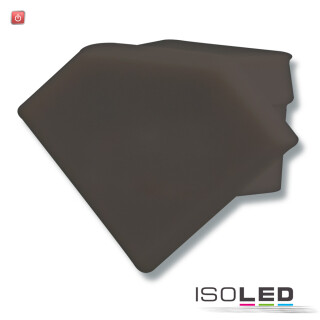 ISO113224 / Endkappe EC41B schwarz für Profil CORNER11, 1 STK / 9009377050237